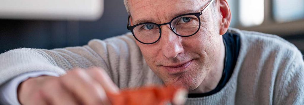 Nahaufnahme von Michel Koppe